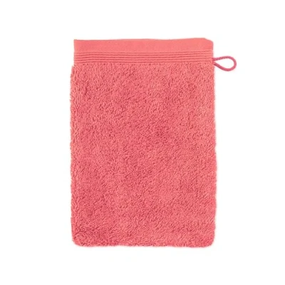 Afbeelding van Möve Superwuschel washandje, 100% katoen, koraal, 20 x 15 cm