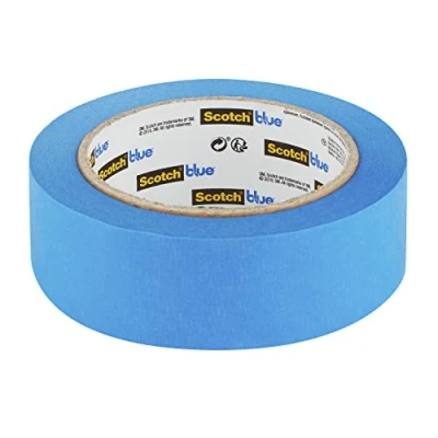 Afbeelding van ScotchBlue Afplakband voor meerdere oppervlakken, 36 mm x 41 m, 4 rollen Scotch multifunctionele tape schilderwerk en decoratie, binnen buiten, 70% PEFC