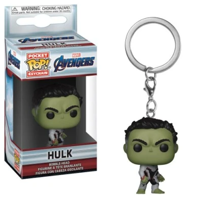 Image de Figurine Porte clés Funko Pop Marvel Avengers Endgame Hulk