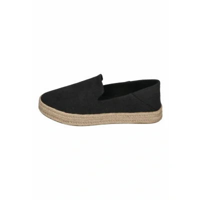 Afbeelding van TOMS Espadrilles, Dames, Maat: 39, Black heavy twill Textiel