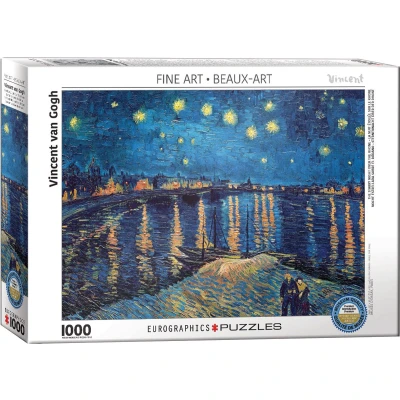 Afbeelding van Eurografiek de Sterrennacht boven Rhône Vincent van Gogh (1000)