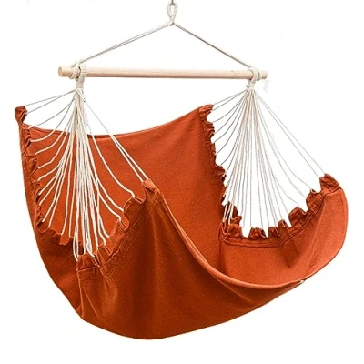 Afbeelding van XL Hangstoel Buiten 155x125 Tuin Zit Hangmat Boom Schommelstoel