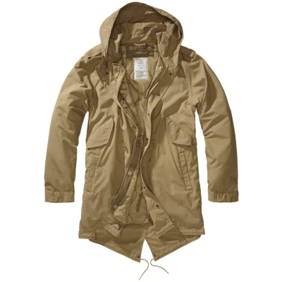 Afbeelding van Brandit Parka, Heren, Maat: 3XL, Camel