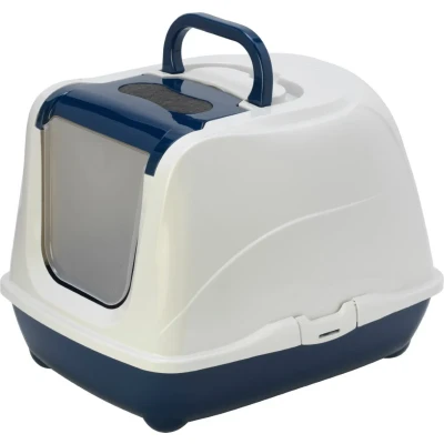Afbeelding van Moderna Kattenbak Flip Cat Jumbo Donkerblauw 58X42X45 CM
