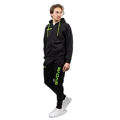 Afbeelding van Givova Trainingspak King voor heren, Grijs/Blauw