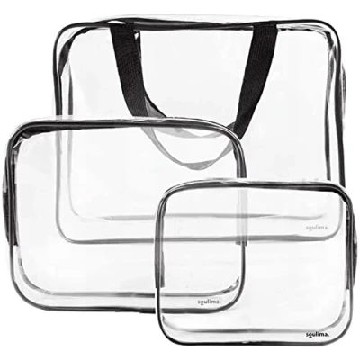 Afbeelding van Soulima Transparante cosmetische tas 3 in 1 21448