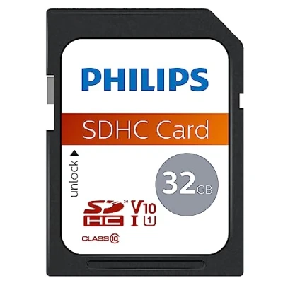 Afbeelding van Philips FM32SD45B SDHC kaart 32GB Class 10 UHS I U1