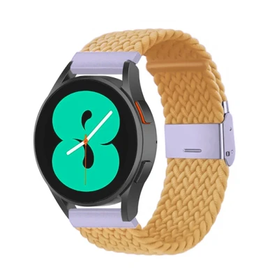 Afbeelding van Garmin Approach S12 / S40 S42 Braided nylon bandje Geel