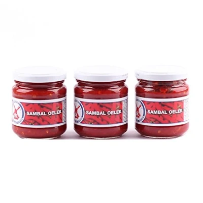 Afbeelding van 3 x 200 g Sambal Oelek Windmill Chilli Chili Paste Scherp Pamai Pai®