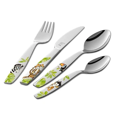 Image de ZWILLING 07135 210 0 COFFRET DE 4 COUVERTS JUNGLE POUR ENFANT