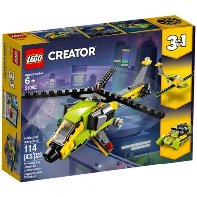 Image de LEGO® Creator 3 en 1 31092 L&#039;aventure hélicoptère