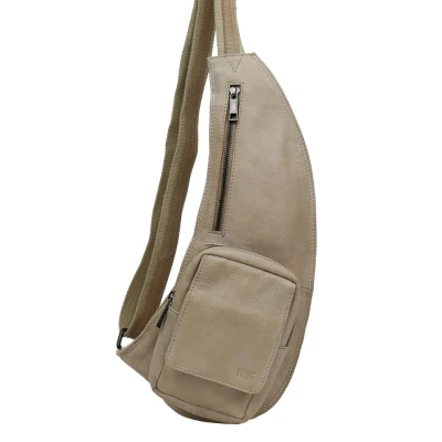 Afbeelding van Bear Design Han Leren Crossbodytas Feather