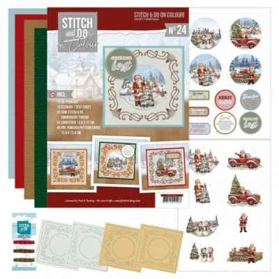 Afbeelding van Stitch and Do on Colour 24 Amy Design Snowy Christmas