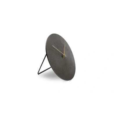 Afbeelding van Tafelklok 26cm zwart ribble Zone 825038