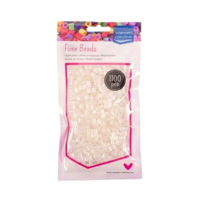 Afbeelding van Vaessen creatieve strijkkralen, 1100 delige diy set voor kinderen, sieraden maken, zelfgemaakte decoraties en andere knutselideeën, 5 mm