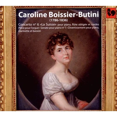 Afbeelding van Eva Maria Zimmermann, Berner Kammerorchester, Matthias Kuhn Boissier Butini: Concerto No.6 En Sol Pour Piano, Flûte (CD)