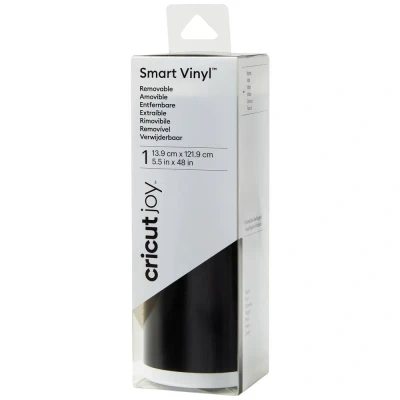 Afbeelding van Cricut Smart Vinyl Removable Folie Zwart