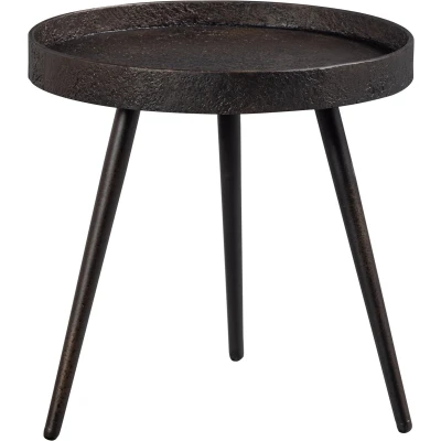 Afbeelding van Bounds bijzettafel M hout/metaal antique goud