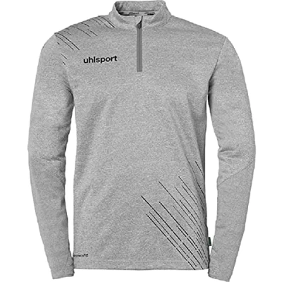 Afbeelding van Uhlsport Score 26 Ziptop Kinderen Donkergrijs Gemeleerd / Zwart Maat: 164