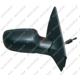 Afbeelding van Buitenspiegel Prasco RN4207113P Premium rechts Zwart Manueel Van binnen instelbaar, Met temperatuursensor, Instellen: kabel, Bol vormig