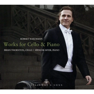 Afbeelding van Brian Thornton Spencer Myer Works For Cello &amp; Piano (CD)