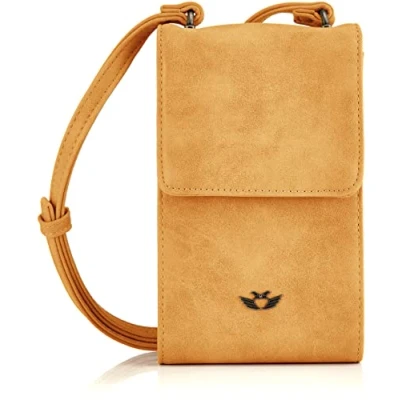 Afbeelding van Fritzi aus Preußen Schoudertas Vintage Flap02 Crossbody Honey Mustard Geel