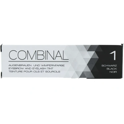 Afbeelding van Combinal Wenkbrauw en Wimperverf Zwart 15ML
