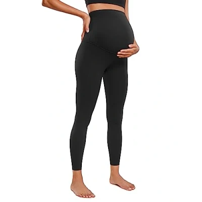 Afbeelding van CRZ YOGA Butterluxe Maternity Leggings over the Belly 63/71cm Zachte zwangerschapslegging, zwart, 40, zwart.