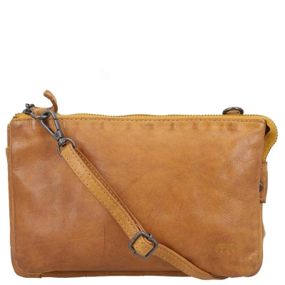 Afbeelding van Bear Design Cow Lavato Clutch okergeel Damestas