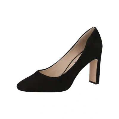 Afbeelding van Caprice Hoge hakken, Dames, Maat: 39, Black suede Leer