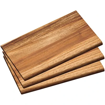 Afbeelding van Kesper 28403 ontbijtplank acacia bruin 23 x 15 1 cm 3 delig
