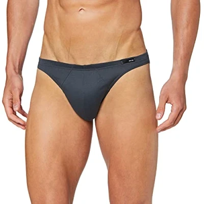 Image de HOM Culotte confortable pour homme en coton de qualité supérieure Bleu marine, gris, XL