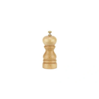 Afbeelding van Legnoart pepermolen/zoutmolen d65*h120mm ROMA Legno24 essenhout