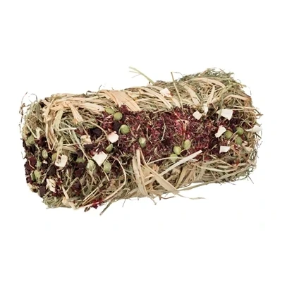 Afbeelding van Trixie Hooibaal Rode Biet En Pastinaak Knaagdiersnack Ø 10x18 cm 200 g