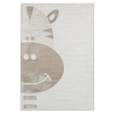 Afbeelding van Mara Vloerkleed Kinderkamer Creme Laagpolig Rechthoek Polypropyleen 80x150 cm