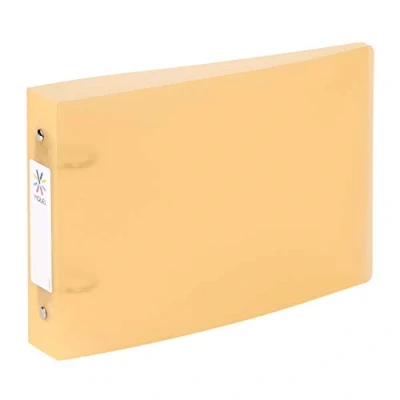 Afbeelding van Viquel Bristol multomap met rug etiketten 2 ringen, A5 (25 x 16,5 cm), oranje