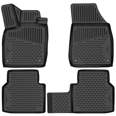 Afbeelding van Walser Rubberen Voetmatten XTR geschikt voor Skoda Enyaq iV SUV (5AZ) 10/2020 Vandaag