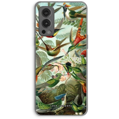 Afbeelding van Case Company® hoesje geschikt voor OnePlus Nord 2 5G Haeckel Trochilidae Soft Cover Telefoonhoesje Bescherming aan alle Kanten en Schermrand