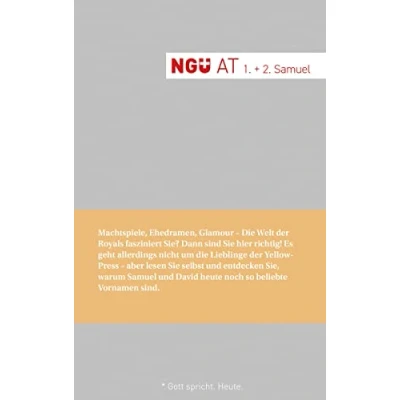 Afbeelding van NGÜ AT: Das erste und zweite Buch Samuel