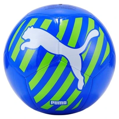 Afbeelding van Puma bal big cat Maat 4 blauw/groen