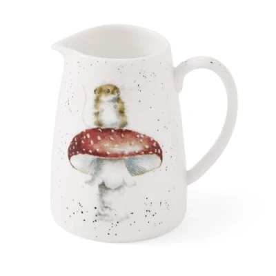 Afbeelding van Wrendale Designs Royal Worcester Deigns Petite Posie of Individuele Crème 125 ml Hij is a Fun Gi Mouse