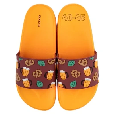 Afbeelding van soxo Bier slippers heren zwembad strand flip flop geschenken 3 maten, Bieren