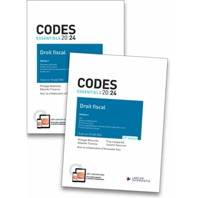 Image de Code essentiel Droit fiscal 2024 À jour au 15 août (2 volumes)