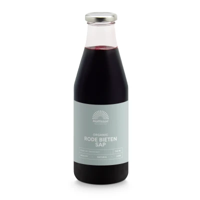 Afbeelding van Mattisson Biologische Rode Bieten sap 750 ml