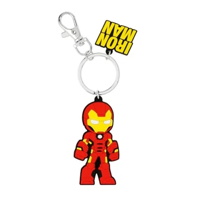 Afbeelding van Avengers Iron Man Silicone Red and Yellow Keychain