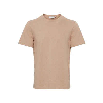 Afbeelding van Casual Friday Tshirt basic, Heren, Maat: Large, Café crème melange