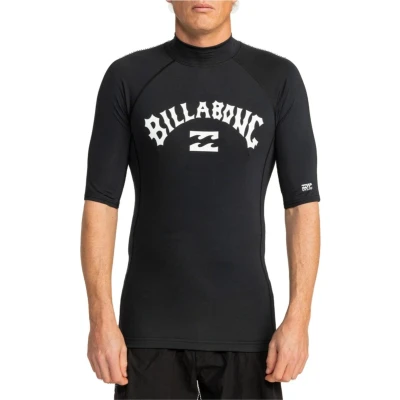 Afbeelding van Billabong Heren Logo Surf Short Sleeve Lycra Vest Bl