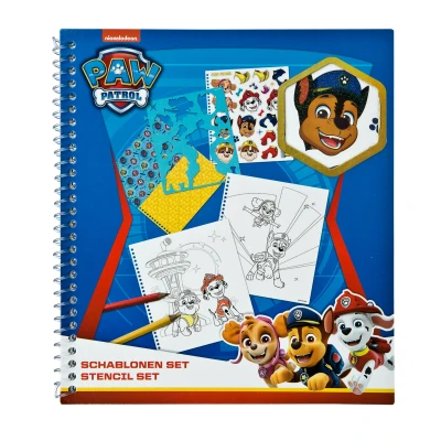 Afbeelding van Paw Patrol Sjabloon blok 4043946290452
