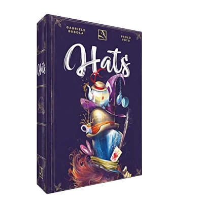 Afbeelding van Thundergryph Games Bordspel Hoeden Strategiespel gebaseerd op Alice in Wonderland Verzamelspel voor kinderen en volwassenen vanaf 14 jaar 2 4 spelers Speeltijd