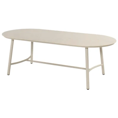 Afbeelding van Tuintafel rechthoekig aluminium Hartman Flora 220x100cm